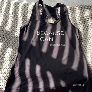 Athleta Simone biles limited edition tank